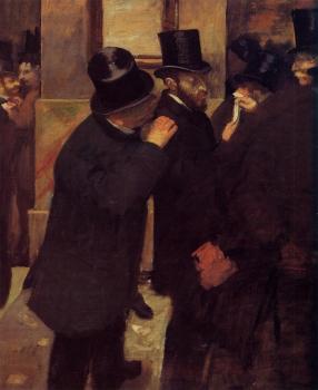 Edgar Degas : Portraits at the Stock Exchange
